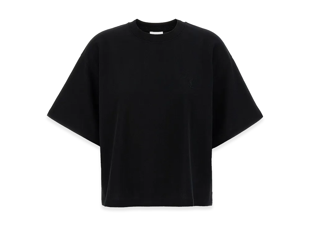 Saint Laurent Women's Cassandra T-Shirt "Black"