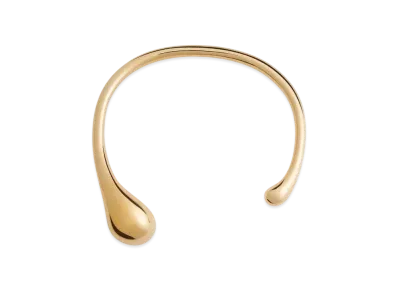 Bottega Veneta Drop Necklace "Yellow Gold"