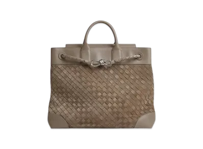 Bottega Veneta Andiamo Voyager "Limestone"
