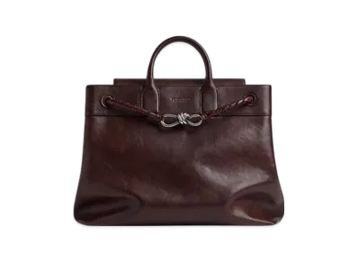 Bottega Veneta Andiamo Voyager "Dark Mahogany"