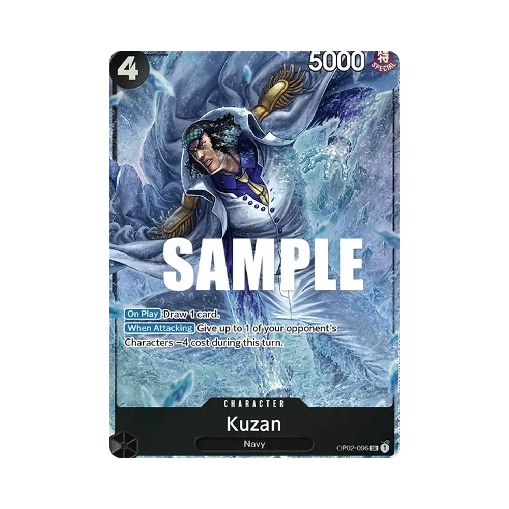 Kuzan SR-P [OP02-096] [EN](Booster Pack "Paramount War")