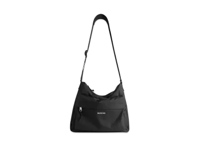 BALENCIAGA Explorer Hobo Messenger Bag "Black"