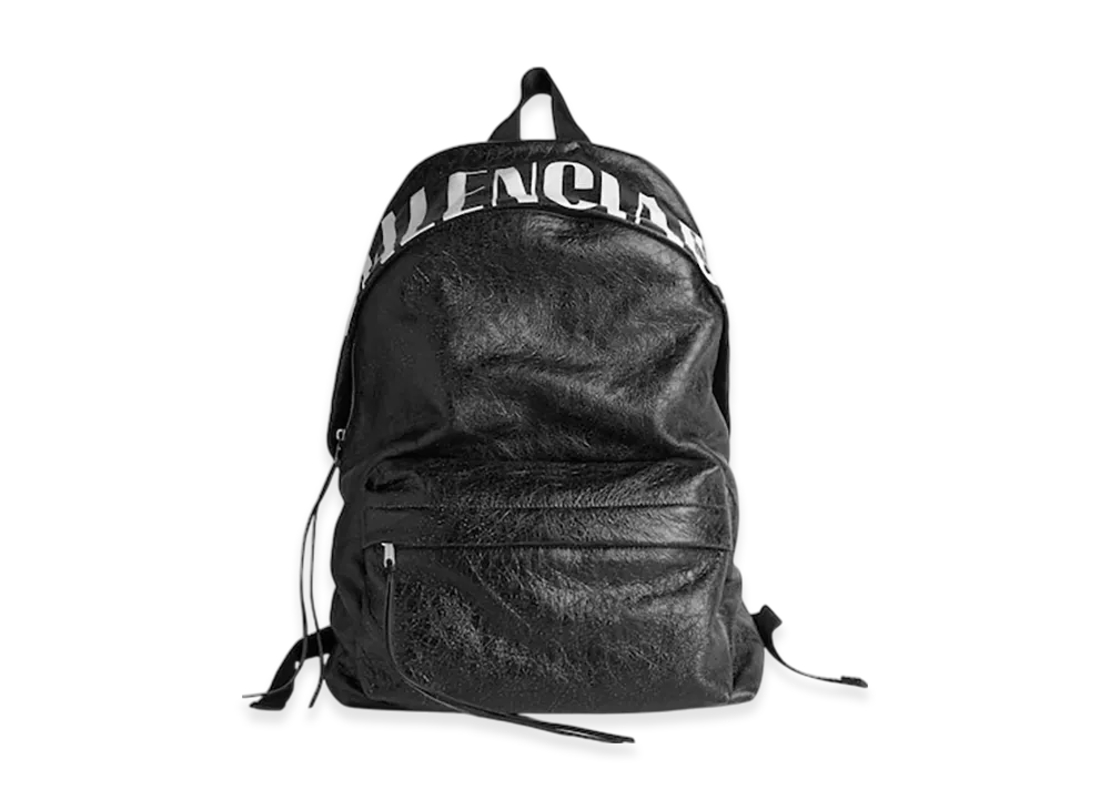 BALENCIAGA Editor Backpack "Black/White"
