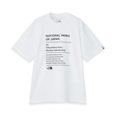 The North Face Short Sleeve National Park Tee "White"