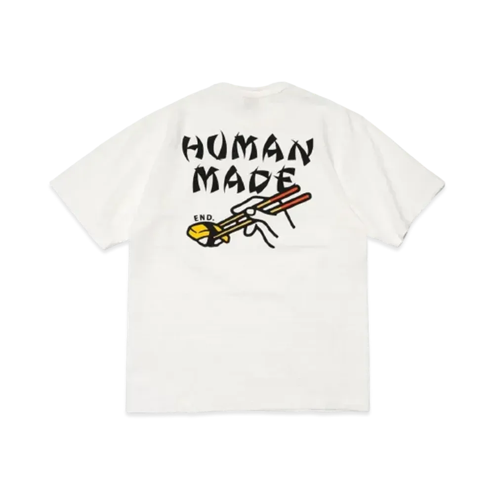HUMAN MADE x END. Sushi T-Shirt "White"
