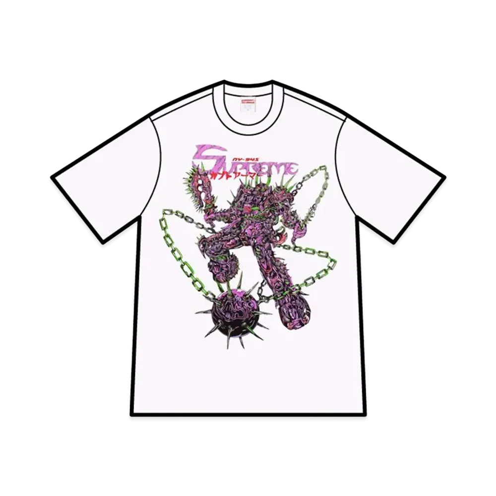 シュプリーム スパイク Tシャツ "ホワイト"