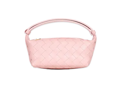 Bottega Veneta Women's East West Pouch Banana "Pink"