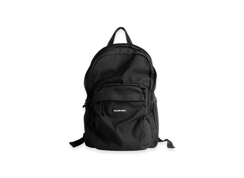 BALENCIAGA Explorer Multi Pocket Backpack "Black"