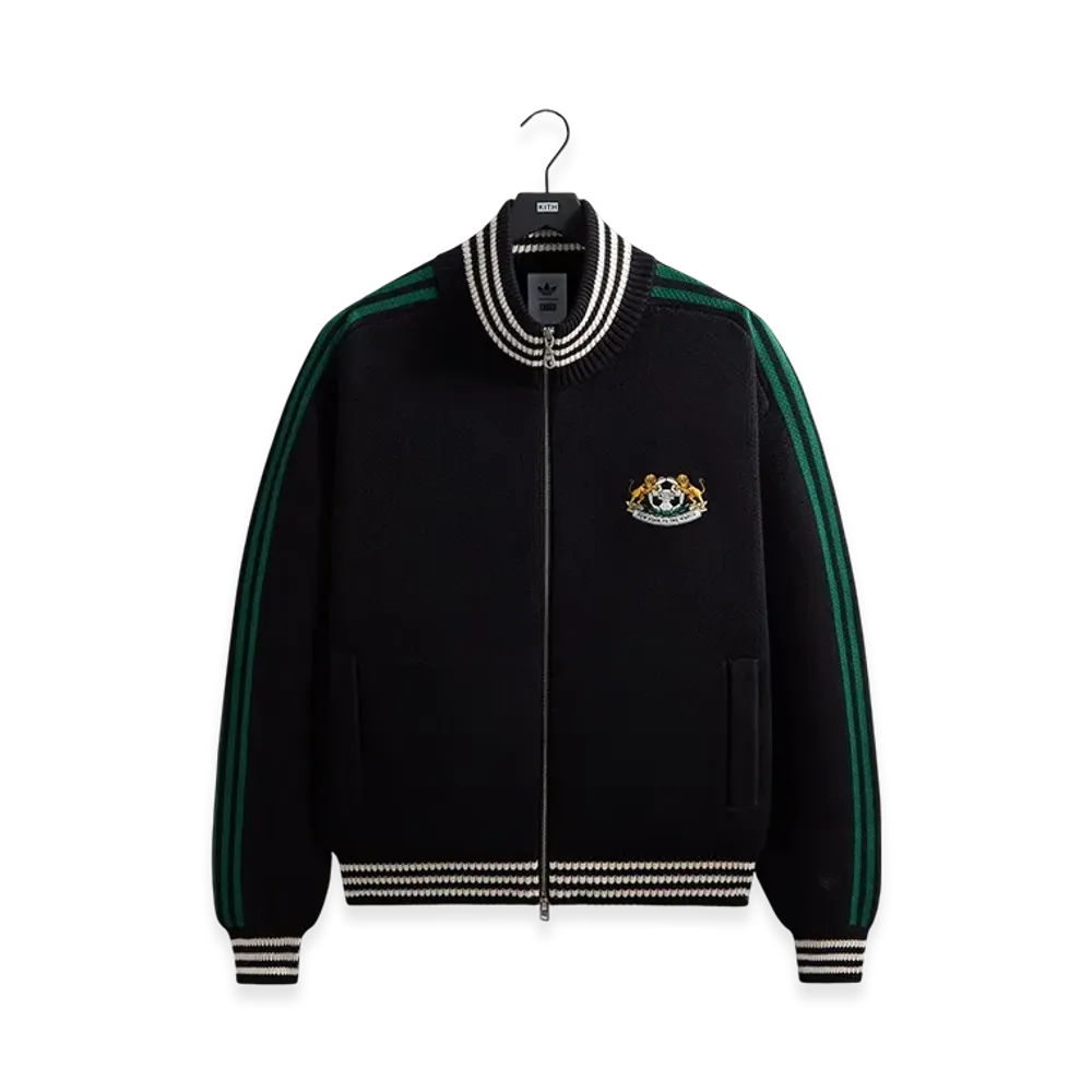 Kith x adidas Football Wyona Jacket "Black"