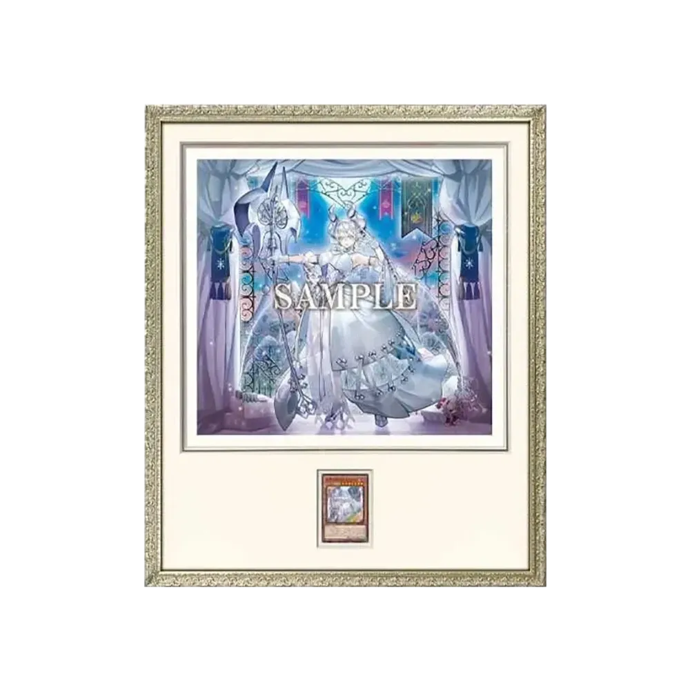 遊戯王OCG デュエルモンスターズ HIGH-RESOLUTION ARTWORK SERIES 白銀の城のラビュリンス