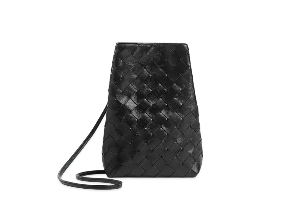 Bottega Veneta Intrecciato Pouch "Black"