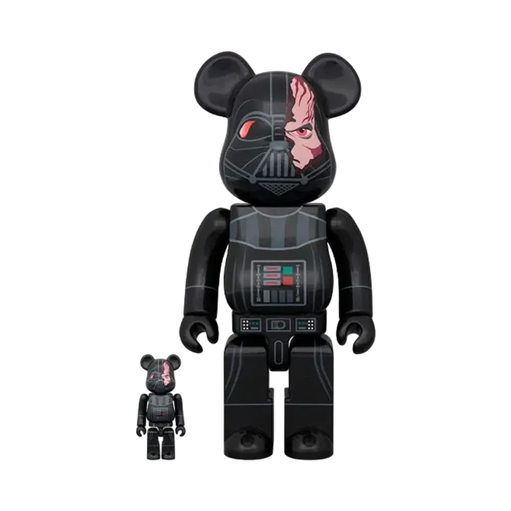 Bearbrick Darth Vader Damage Ver. (Obi-Wan Kenobi Ver.) 100% & 400%