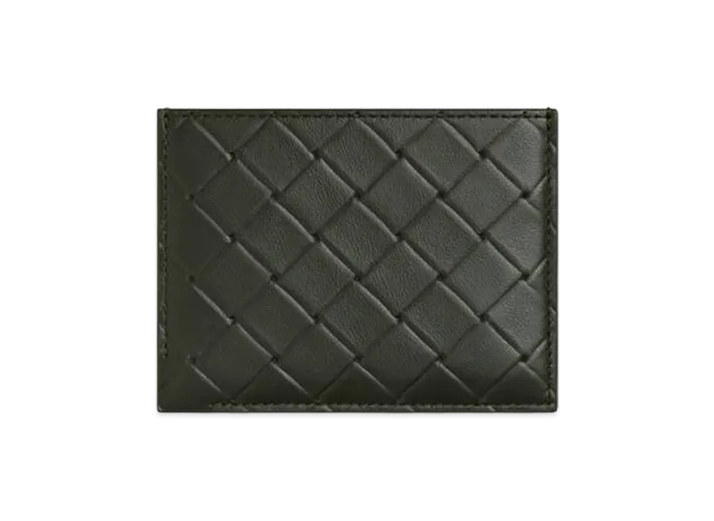 Bottega Veneta Intrecciato Stamp Credit Card Case "Camping"