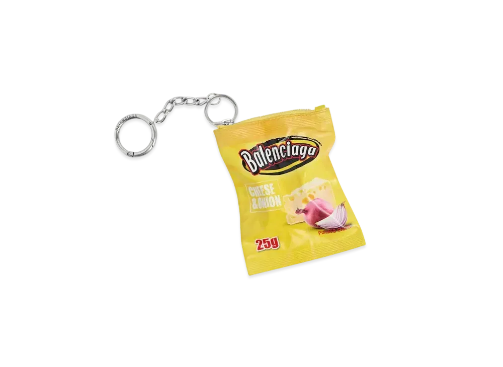 BALENCIAGA Charm/Keychain Chips "Yellow"