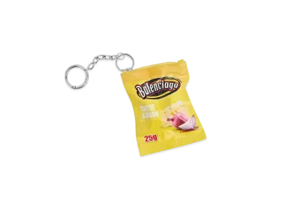 BALENCIAGA Charm/Keychain Chips "Yellow"