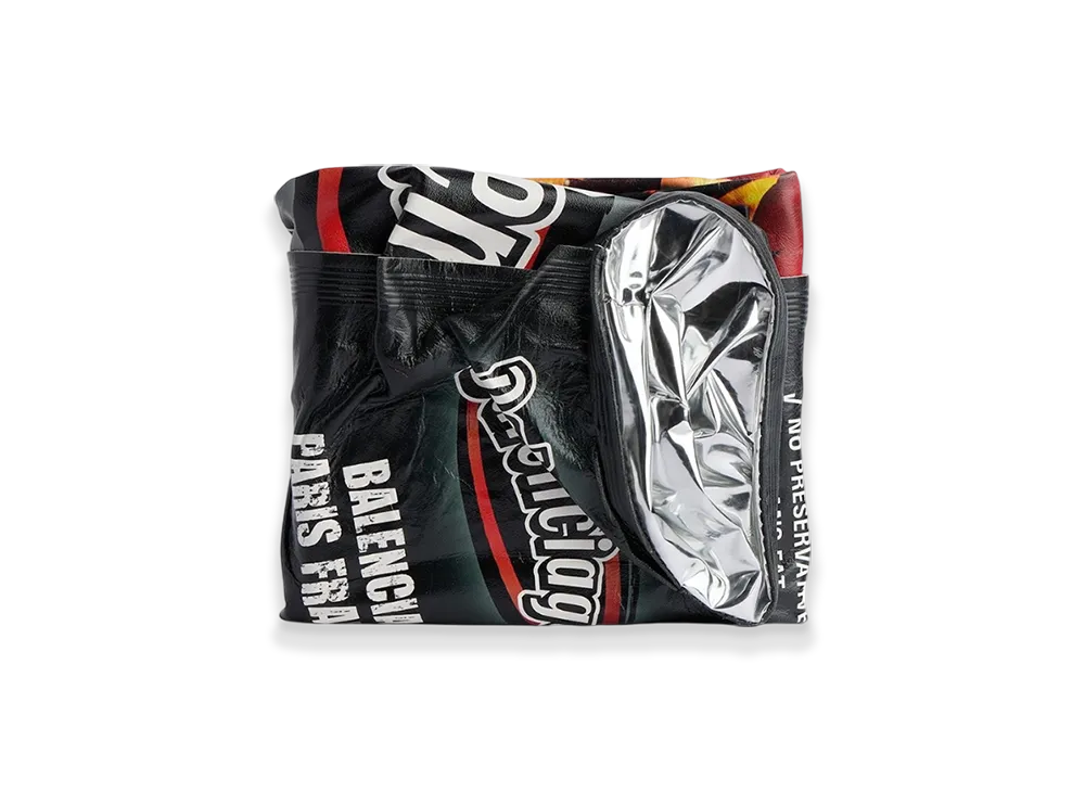 BALENCIAGA Chips Square Folded Wallet "Black"