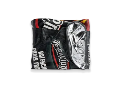 BALENCIAGA Chips Square Folded Wallet "Black"