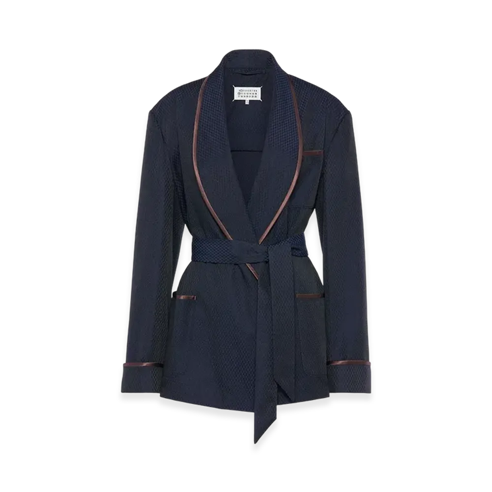 Maison Margiela Robe de Chambre Wool Jacket "Blue/Black"