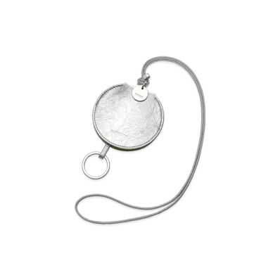 Jil Sander Round Key Case "Atlanticdeep"