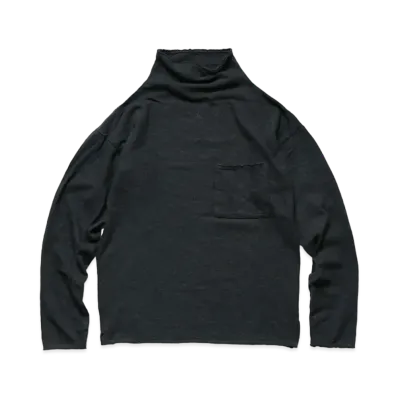 KAPITAL AMUSE KNIT SE-TO-DYE GANDIZERON T "Black"
