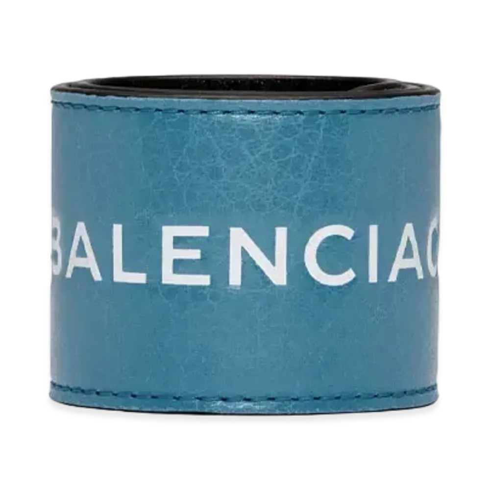 BALENCIAGA Cycle Bracelet "Blue"
