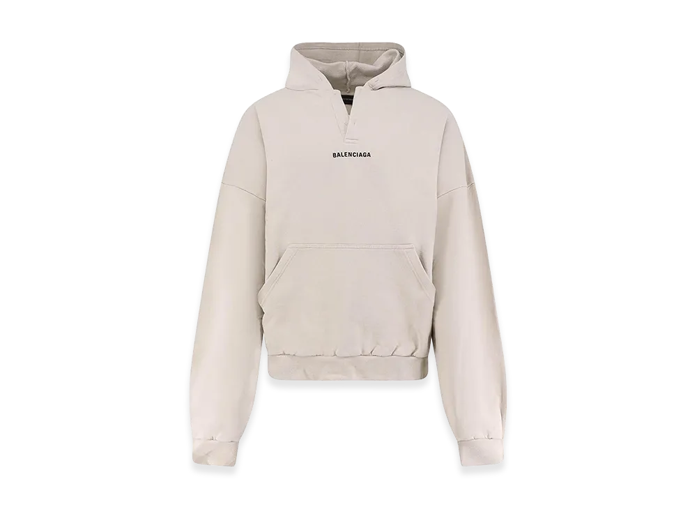 BALENCIAGA Chalk Cotton Sweatshirt "White"