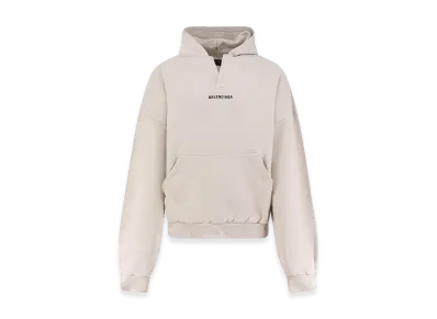 BALENCIAGA Chalk Cotton Sweatshirt "White"
