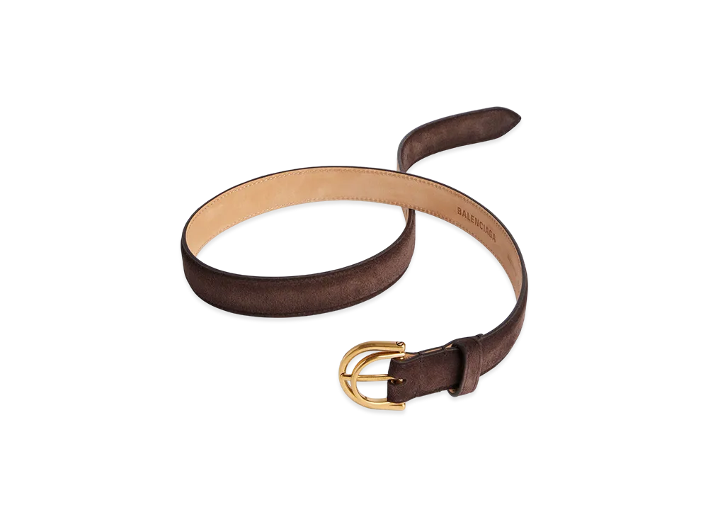 BALENCIAGA Rodeo Belt "Light Espresso"