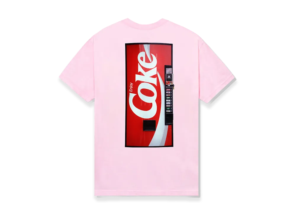 ANTI SOCIAL SOCIAL CLUB x Coca-Cola Vending V2 Tee "Candy Pink"
