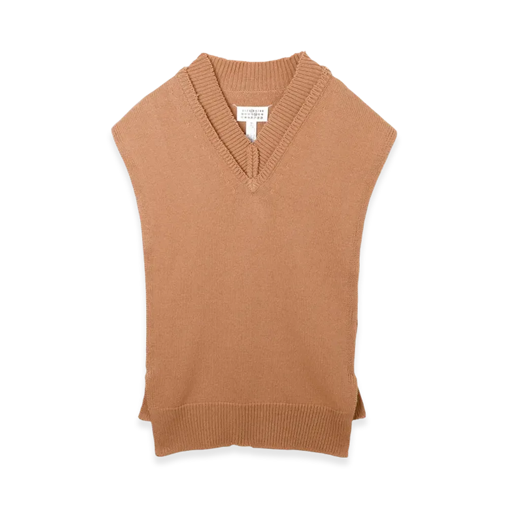 Maison Margiela Knit Vest "Camel"