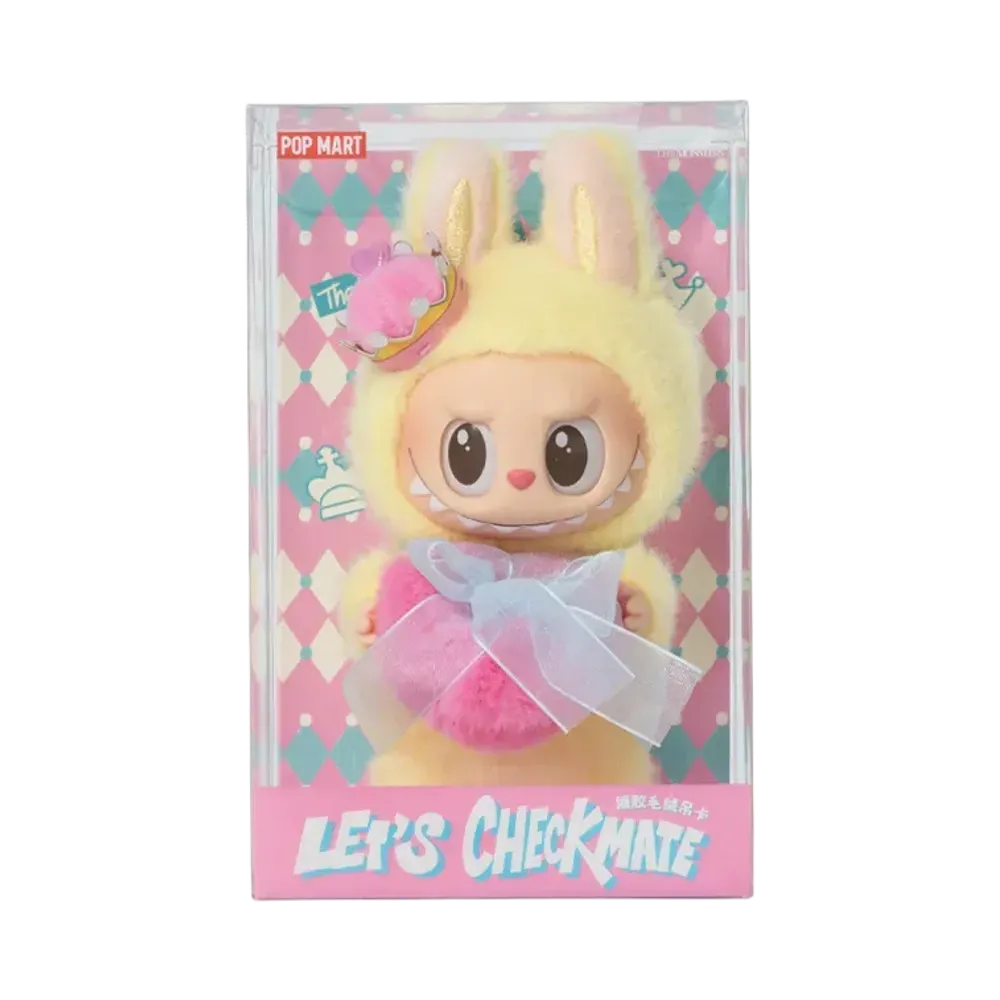 POP MART THE MONSTERS (LABUBU) Let's Checkmate Plush Pendant