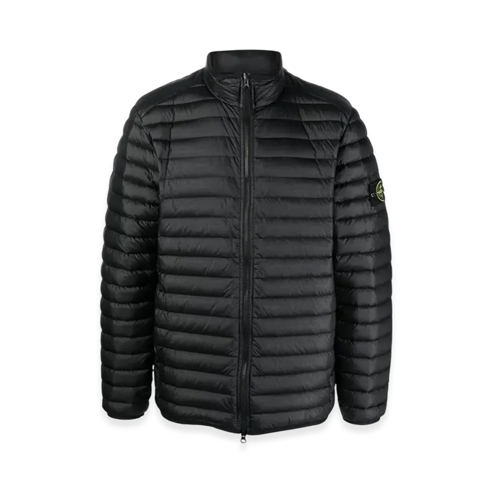 Stone Island 41524 Loom Woven Chambers R-Nylon Down-TC Garment Dyed Packable Jacket - 22FW "Black"