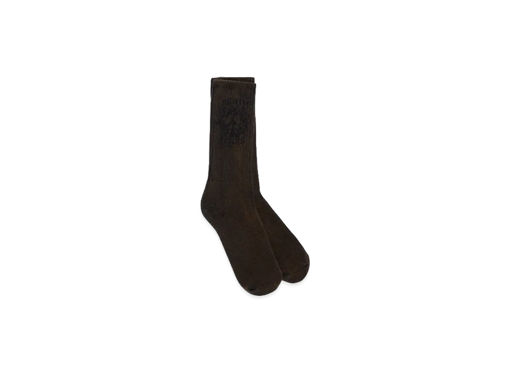 DENIM TEARS Denim U Socks "Brown"