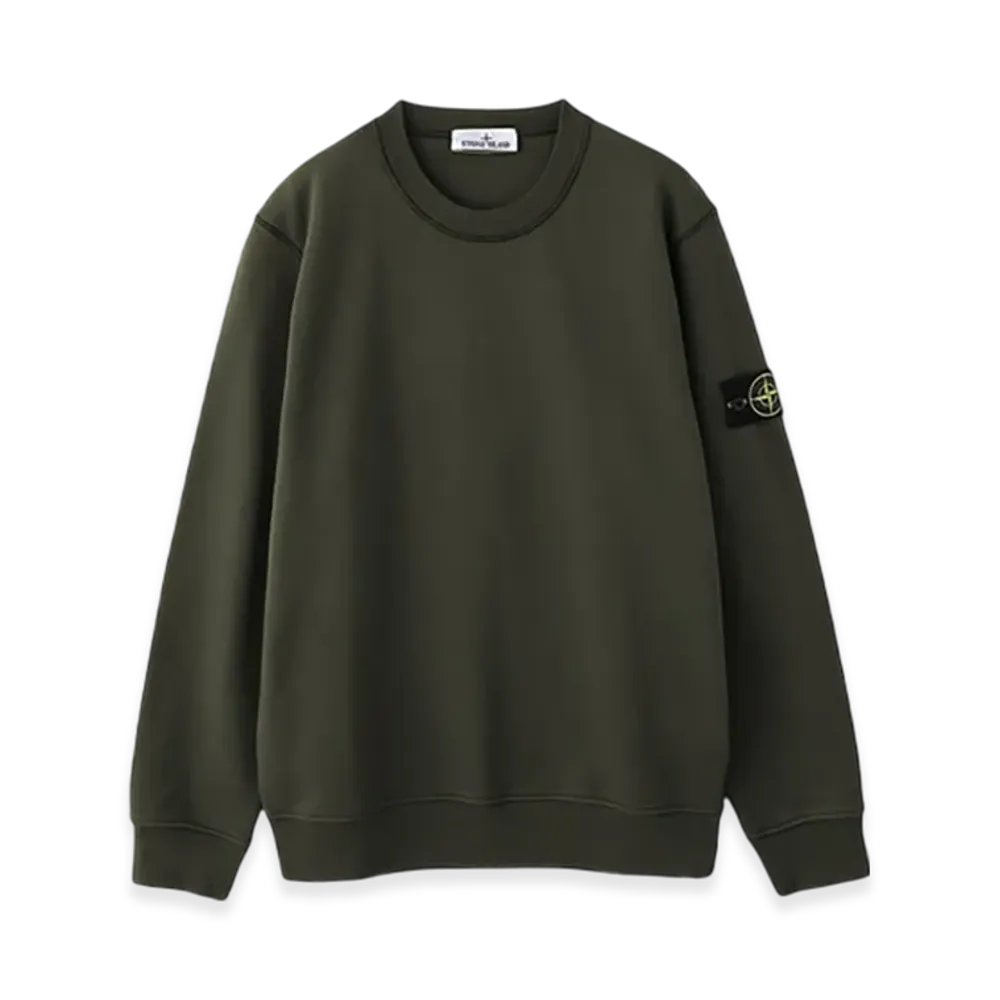 Stone Island Sweatshirt 6100044 Organic Cotton Fleece "Militarygreen"