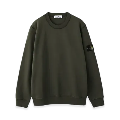 Stone Island Sweatshirt 6100044 Organic Cotton Fleece "Militarygreen"