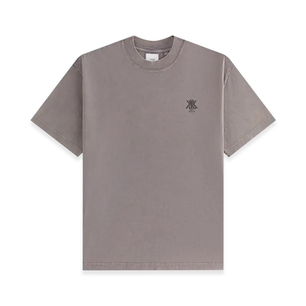 Kith Women Mockneck Vintage Sueded Tee "Thunder"