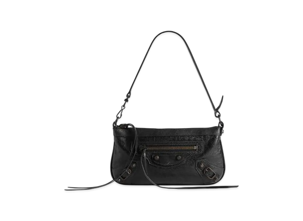 BALENCIAGA Le City Pouch with Strap "Black"