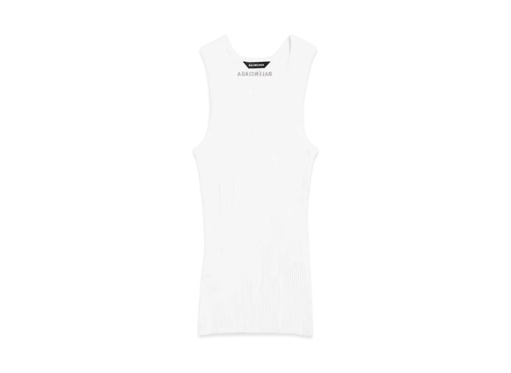 BALENCIAGA Women's Tank Top "White"
