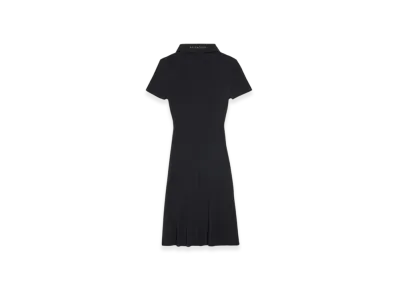 BALENCIAGA Mini Polo Dress "Black"