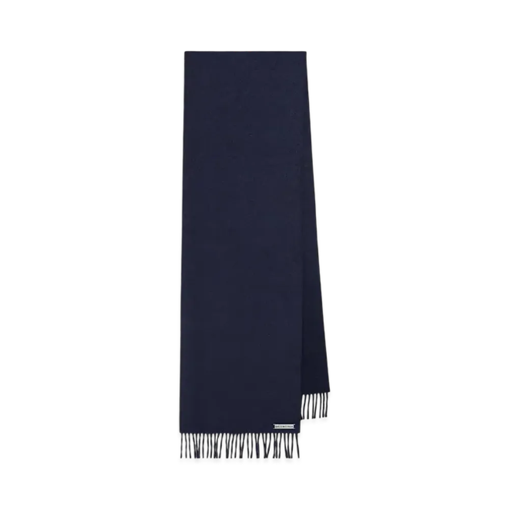 BALENCIAGA Scarf "Navy"