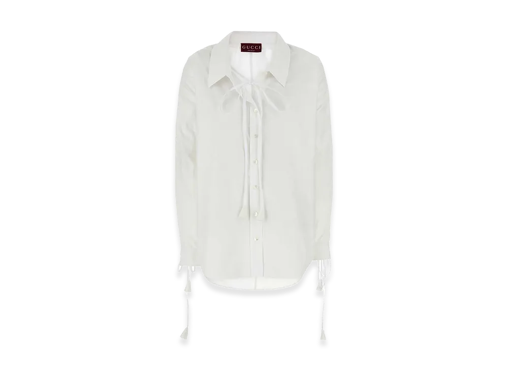 GUCCI Women's Cotton Shirt "White"