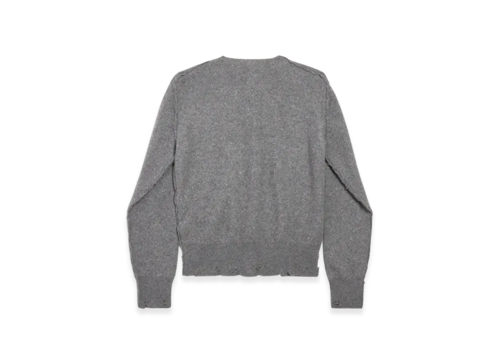 BALENCIAGA Inside Out Cardigan "Grey"
