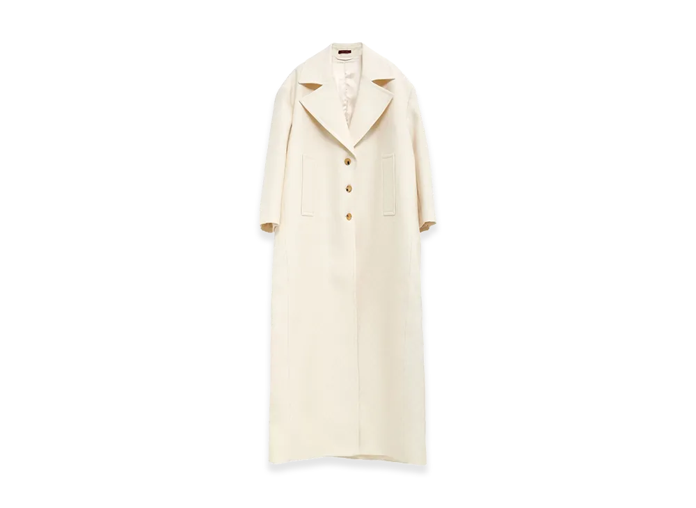 GUCCI Women's GG Coat "White"