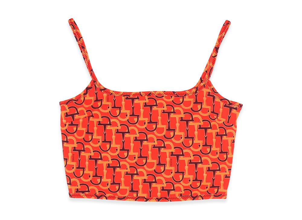 GUCCI Women's Printed Cotton Top "Printed"