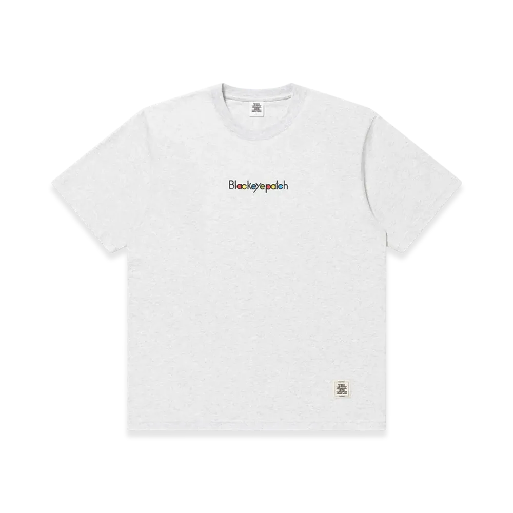 BlackEyePatch Top Chart Logo Tee "Ash"