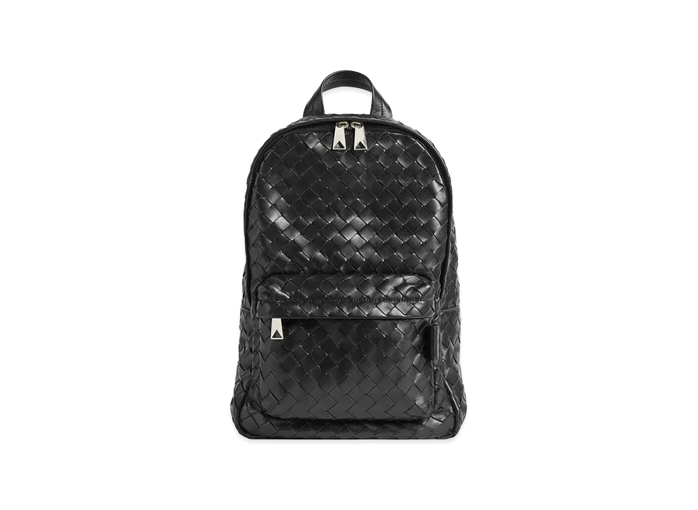 Bottega Veneta Small Intrecciato Backpack "Black"