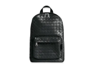 Bottega Veneta Small Intrecciato Backpack "Ardoise"