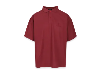 BALENCIAGA Nano BB Polo Shirt "Bordeaux"