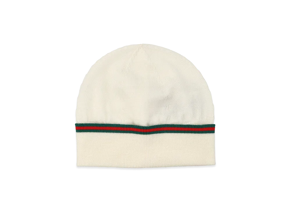 GUCCI Kids Beanie "White"