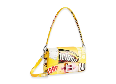 BALENCIAGA Hourglass Sling Bag Small "Yellow"